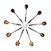 9 Pack Steel Tip Darts 23 Grams with Nonslip Iron Barrel and Aluminum Dart Shafts,Tip Dart Metal Darts with 3 Extra Flame Pattern Flight (9 pcs)