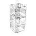 MVPOWER Clear Acrylic Cosmetic Organizer Display Stand Makeup Storage Box Drawers Case