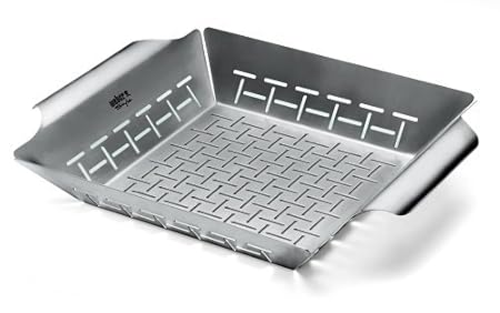 Weber 6434 Gemüsekorb aus Edelstahl, groß