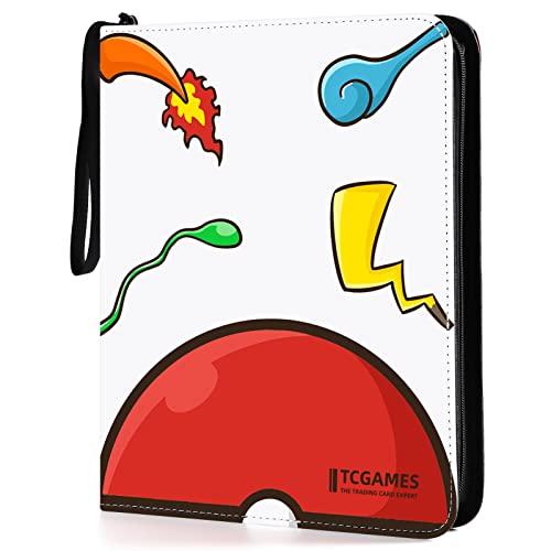 tcgames card binder TCGAMES Pokmon Trading Card Binder Tools and Toys