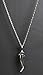 Stainless Steel Italian Horn Pendant. Necklace is Included