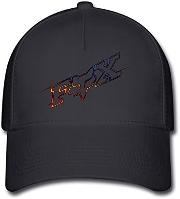 DEBBIE Unisex Fox Racing Logo Baseball Caps Hat One Size