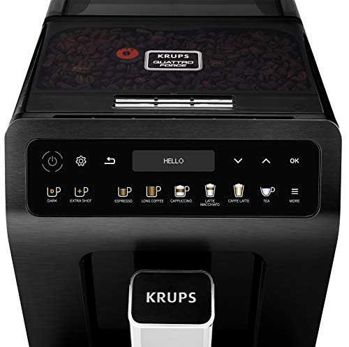 Krups EA8948 Evidence Plus Kaffevollautomat | XL OLED-Farbdisplay | Barista Quattro Force Technologie| 16 Kaffee… – Bild 4