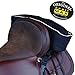 TrailMax 500 Series Insulated & Padded Cantle Horse Saddlebag for Trail Riding, 1680-denier Ripstop Nylon Outer Shell with PVC Water-Resistant Coating, Lava Red & Blackthumb 2