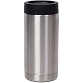 Can cooler, Double Wall Stainless Steel 12/14/16oz Insulated Can and Bottle Cooler,Can Cooler For Cans and Bottles Insulated Can Cooler, Beer Bottle Holder