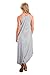 JYUAN Women's Casual Summer Boho Sleeveless Striped Beach Long Maxi Dress (M, Striped)