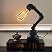 DSYJ for Edison Light Bulbs, Vintage 60 Watt Incandescent Light Bulbs E26 Base Dimmable Decorative Antique Filament Light Bulbs 252 Lumens, Ray Amber Warm 1 Pcs