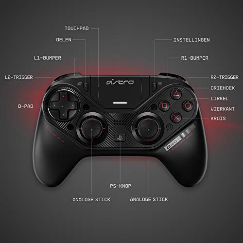 ASTRO Gaming C40 TR PS4 Controller, Volledig Aanpasbaar, Professionele Draadloze Controller voor de Elite Gamer… - Afbeelding 7