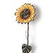 Y&K Decor 39-inch Metal Sunflower Garden Stake Decorative Lawn Stakes Sunflower Outdoor Yard Art Decor