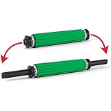 TheraBand Roller Massager +, Portable Muscle Rolling Stick with Retractable Handles for Self-Myofascial Release, Deep Tissue &amp; Trigger Point Massage, Gifts for Runners, Athletes, Crossfit