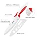 Jeslon 4 Piece Multi Color Ceramic Knives Set, 3-6 Inch Paring to Chef Knife, Healthy & Safe, Ergonomic Design, Easy to Clean, Not Rust, Ideal Gift