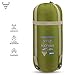 Forbidden Road Portable Single Sleeping Bag 0 ℃/ 30 ℉ for 4 Seasons Camping, Hiking, Backpacking (Olive Green, 0℃ / 30℉)