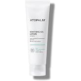 ATOPALM Soothing Gel Lotion 4 Fl Oz, Cooling and Calming Moisturizer for Sensitive, Eczema Prone, Heat Rash Skin, Redness Relief, Lightweight Mild Face and Body Lotion for Baby, Korean Skincare
