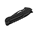 HAUS Tactical Folding Knife Recon Everyday Carry Pocket Knife, Black Anodized Blade, Textured G10 Handle, 5 Inch Folded