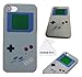 iPhone 6 Case,Retro 3D Game Boy Gameboy Design Style Soft Silicone Cover Case For New Apple iPhone 6 6G 4.7 inch,Not Fit For Apple iPhone 6 Plus 5.5 inch+ Free Cleaning Cloth As a gift (Gray)