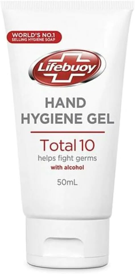 Lifebuoy Hand Hygiene Gel 50ml Pack of 3 Antibacterial Sanitizer