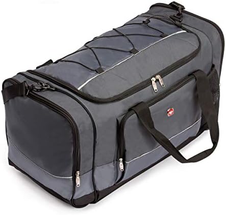 SWISSGEAR 28" Duffel Bag | Gym Bag | Travel Duffle Bags | Men's and Women's - Charcoal 6 SWISSGEAR 28" Duffel Bag | Gym Bag | Travel Duffle Bags | Men's and Women's - Charcoal