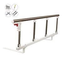 Bed Rail Safety Guard for Elderly Seniors Adults Folding Bed Assist Handle for high Mattress