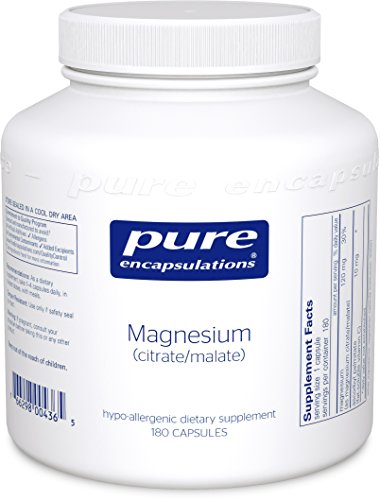 Pure Encapsulations Magnesium (Citrate/Malate) | Supplement to Support Nutrient Utilization, Bones, and Cardiac Health…