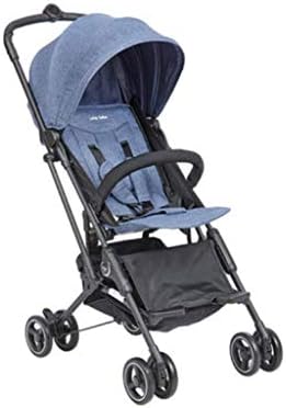 Baby Stroller - Lightweight Folding Stroller Capsule car, Light Weight, Small Size, Portable Boarding, one-Button Folding, can sit and Lie,Blue