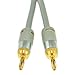 Mediabridge 16AWG ULTRA Series Speaker Cable w/ Gold Plated Banana Tips (3 FT) - CL2 - 99.9% Oxygen Free - White (SWT-03W)