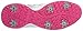 adidas Women's Response Bounce Golf Shoe, white/magenta/silver met., 9 M US