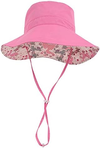 Wide Brim Bucket Sun Hat UV50+ Protection - Summer Boonie Fishing Beach Hats - Packable Outdoor Floppy Cap - Women Men