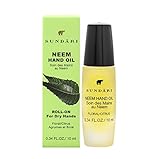 SUNDARI Neem Hand Oil ~ For Soft/Silky Hands ~ 100% All Natural ~ To-Go Rollerball ~ Absorbs quickly ~ Works great on cuticles too ~ Soothing Scent ~ Feel the difference in the first use!