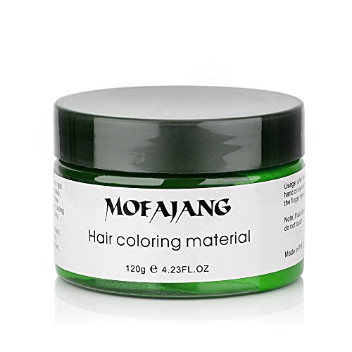 Hair Coloring Wax, Fresh Green Disposable MOFAJANG Instant 