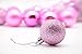 Vivian Round Christmas Balls Baubles Xmas Tree Hanging Decorations Ornaments Pack of 24 PCS (Pink)