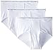 Hanes Men's White Briefs 3 Pack, XXL-White