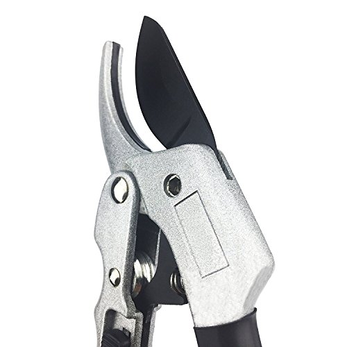 KeRui Pruning Shears 8'' Professional SK-5 Steel Blade Sharp Anvil Garden Shears Less Effort Hand Pruners with Safety Lock