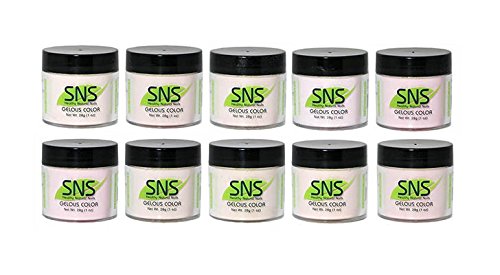 SNS Nails Gelous Color Kits, Nude Collection