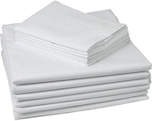 14 PACK WHITE STANDARD 20''X32'' SIZE HOTEL PILLOW CASES COVERS T-180