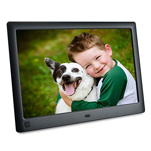 LOVCUBE 10 Inch Digital Photo Frame L10X – Digital Picture Frame with 1280 x 800 HD 16:10 IPS Display, Motion Sensor, USB and SD Card Slots and Remote Control