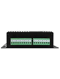 Fuente de alimentación CCTV de 9 canales de USG: 12 V CC, 8 A, fusibles de reinicio automático PPTC, montaje de tornillo o de escritorio, bloque de terminales de 2 hilos, carcasa metálica: para cámaras de seguridad de 12 V CC, grado comercial.