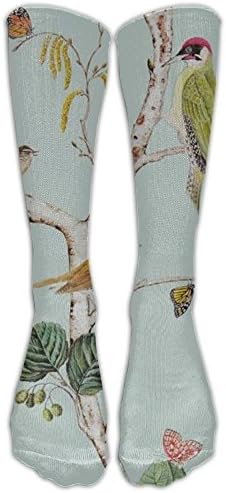 Woodpecker Bird Unique Knee High Socks Hiking Compression Socks For Girl