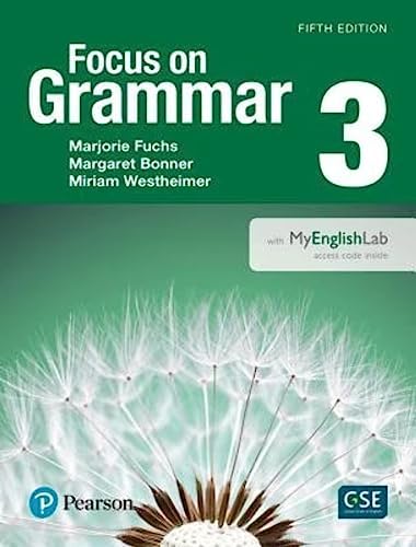 Amazon.com: Focus on Grammar 3 Student Book a with Essential
