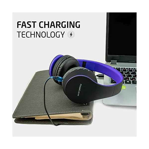 PowerLocus-Wireless-Bluetooth-Over-Ear-Stereo-Foldable-Headphones-Wired-Headsets-Noise-Cancelling-with-Built-in-Microphone-for-iPhone-Samsung-LG-iPad-Purple PowerLocus Wireless Bluetooth Over-Ear Stereo Foldable Headphones, Wired Headsets Noise Cancelling with Built-in…