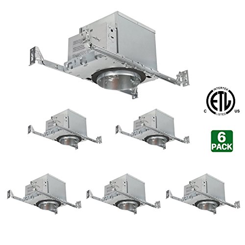 Buy Hykolity 4 Inch New Construction LED Can E26 Socket IC Rated