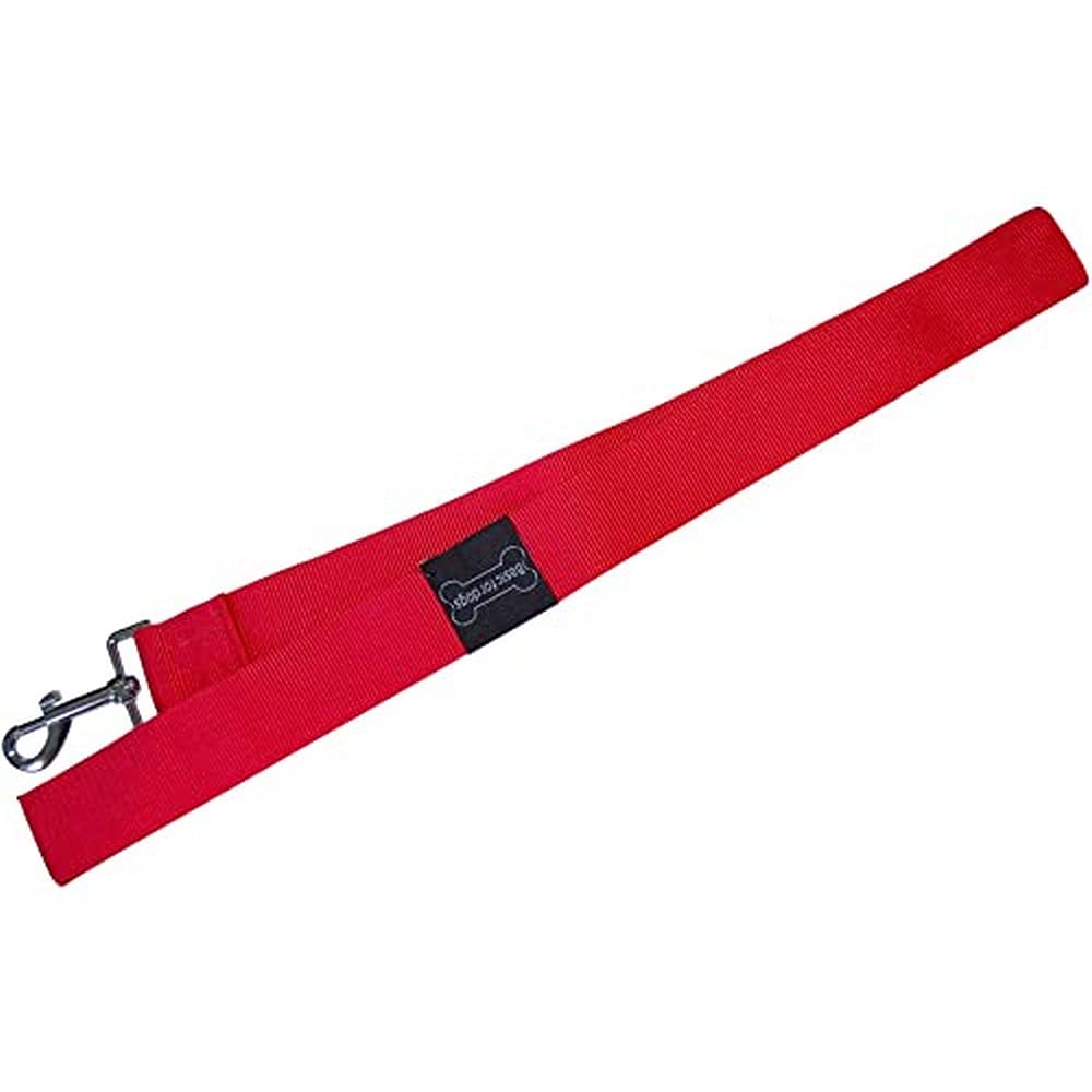 Wouapy Basic Line Lead for Dog, 20 mm/1 m, Red