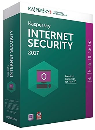 Kaspersky Internet Security | 2017 (1 PC - 1 Year) No CD- Only key via email