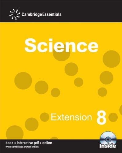 Cambridge Essentials Science Extension 8 with CD-ROM Paperback – 23 Oct. 2008