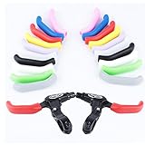ZFZ 1 Pair Brake Handle Silicone Sleeve Mountain Road Bike Dead Fly Universal Type Brake Lever Protection Cover10 Colors