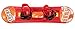 Lucky Bums Kids Beginner Plastic Snowboard, 95cm, Red