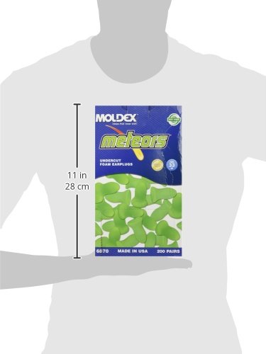 Meteors Earplugs Style: Uncorded, Qty:200 pair per box