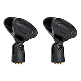 2-Pack Large Microphone Clips for all Handheld Transmitters such as Sm57 Sm58 Sm86 Sm87