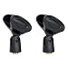 2-Pack Large Microphone Clips for all Handheld Transmitters such as Sm57 Sm58 Sm86 Sm87 primary