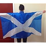 Wearable Scottish Flag (St Andrews Cross)