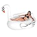 Kangaroo's Giant Swan Pool Float; 8.5 Foot Inflatable Raft